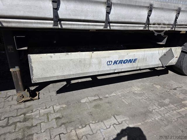 Auflieger mit Pritsche & Plane KRONE Gardine Standard, Coiler, Lift, BPW Trommel