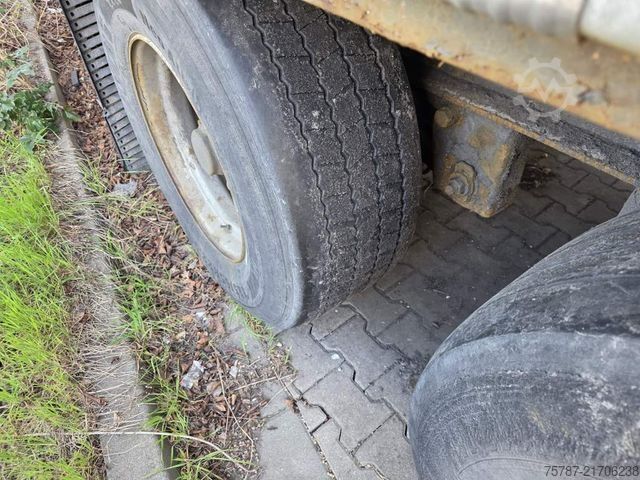 Auflieger mit Pritsche & Plane KRONE Gardine Standard, Coiler, Lift, BPW Trommel