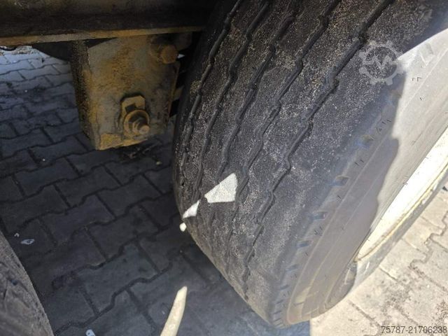 Auflieger mit Pritsche & Plane KRONE Gardine Standard, Coiler, Lift, BPW Trommel