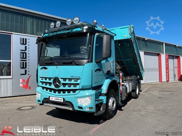 Kipper LKW MERCEDES-BENZ Arocs 1832 Kipper+ Kran Palfinger PK9501*205TKM*