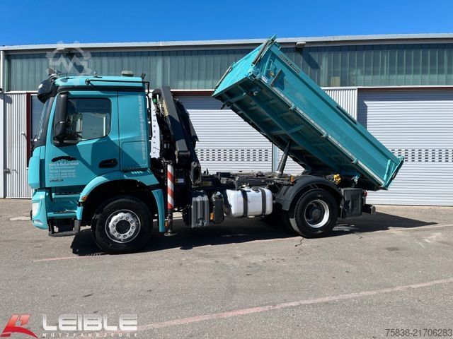 Dreiseitenkipper LKW MERCEDES-BENZ Arocs 1832 Kipper+ Kran Palfinger PK9501*205TKM*