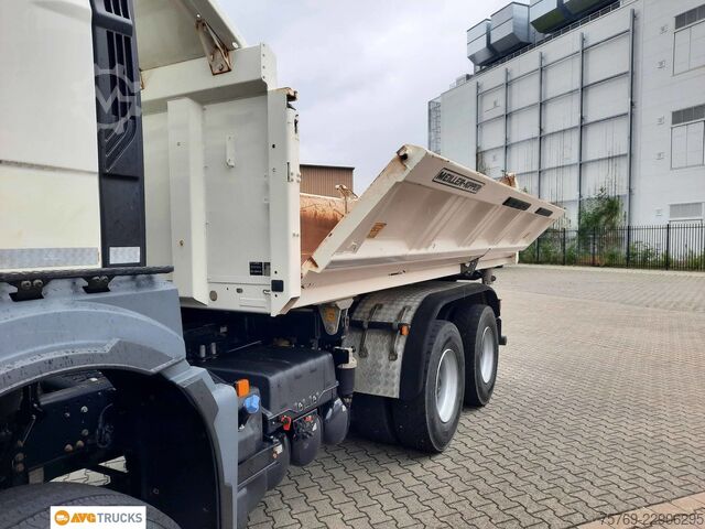 Tipper truck MAN 33.510 TGS 6X4 Meiller Bordmatik Retarder