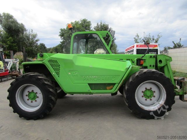 Teleskopstapler starr Merlo P26.6 mit Schnellwechsler + Palettengabel