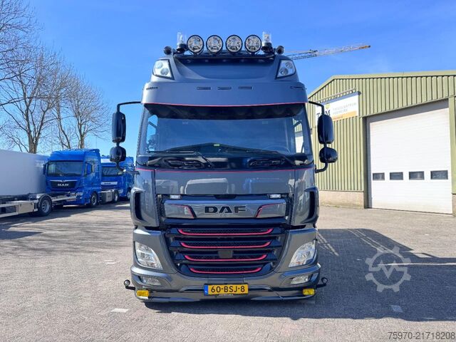 Car carrier van DAF CF 450 4X2 TIJHOF COMBI 2022  LIER