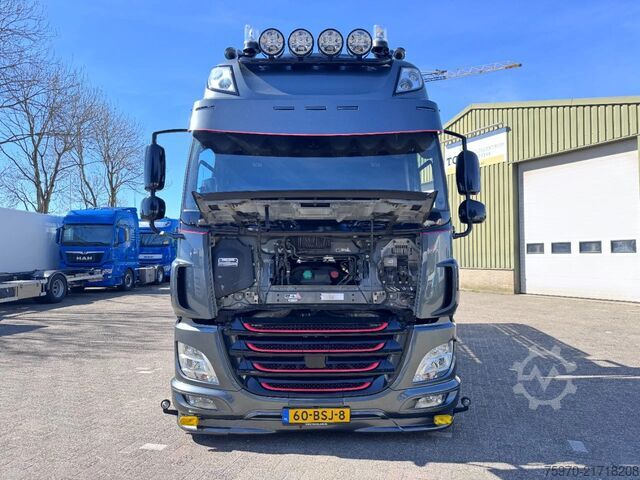 Car carrier van DAF CF 450 4X2 TIJHOF COMBI 2022  LIER