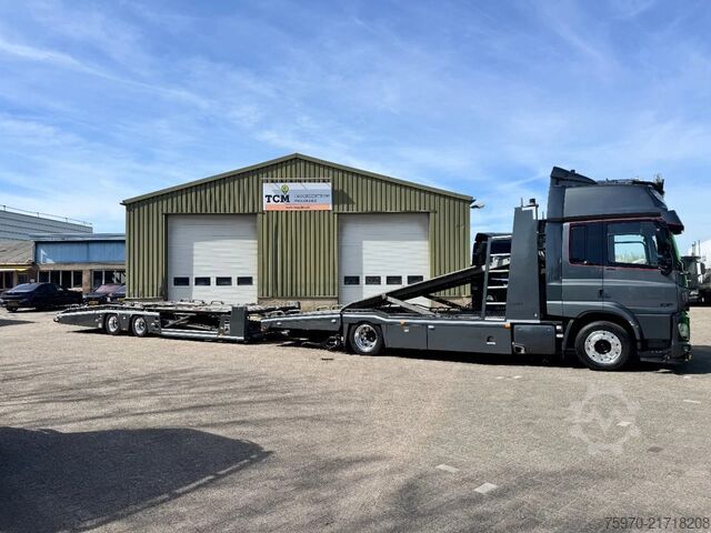Car carrier van DAF CF 450 4X2 TIJHOF COMBI 2022  LIER
