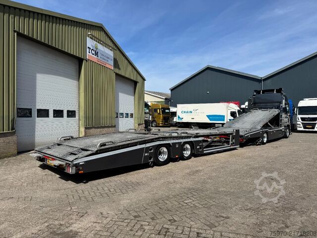 Car carrier van DAF CF 450 4X2 TIJHOF COMBI 2022  LIER