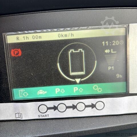 Frontlader mit Drehrahmen für Gabelzinken Jungheinrich EFG 320