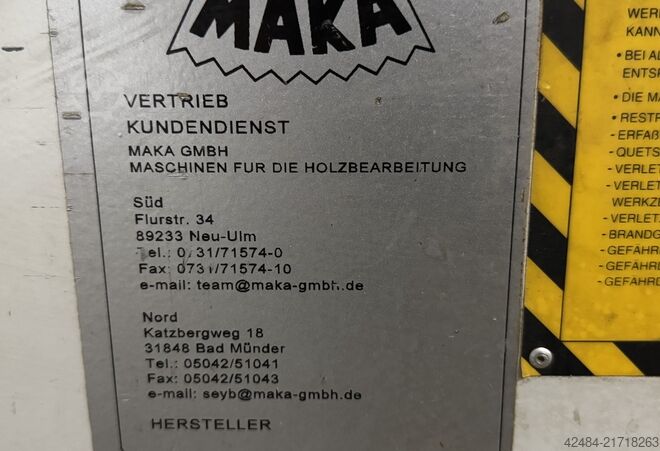 Sliding table saw MAKA CA400
