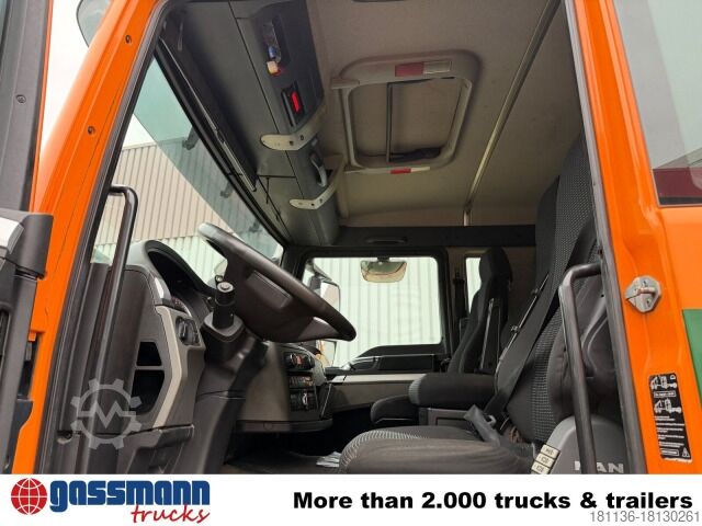 Garbage truck MAN TGS 26.400 6X4 BL, Haller x2c