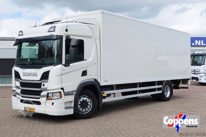 Box body Scania P250 4x2 Bak + Anteo klep 2200 kg