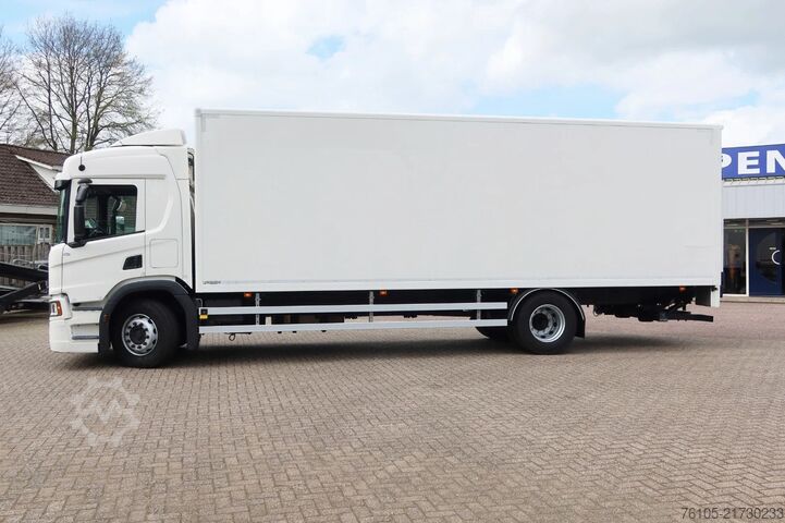 Box body Scania P250 4x2 Bak + Anteo klep 2200 kg
