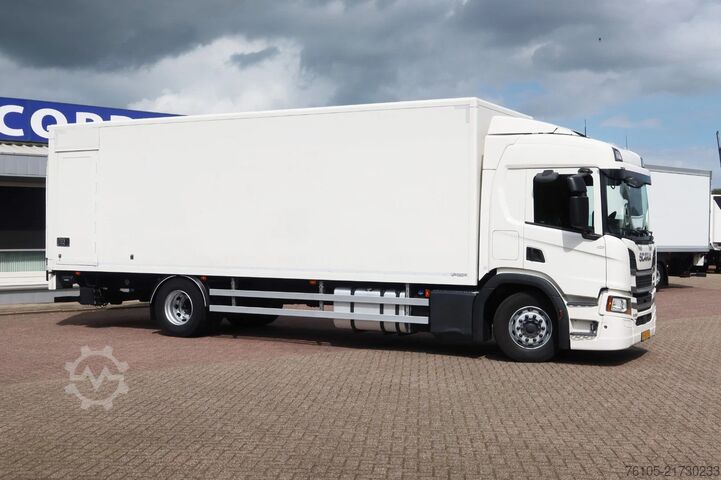 Box body Scania P250 4x2 Bak + Anteo klep 2200 kg