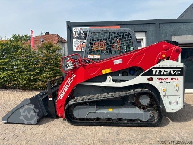 Road roller TAKEUCHI TL 12 V2  - *Klima *HighFlow *Joystick
