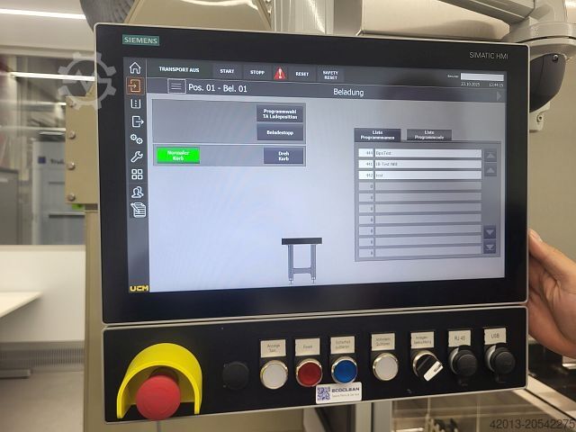 Blank cleaning and lubrication system ECOCLEAN UCM SMART LINE