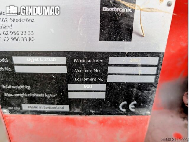 Bystronic Byjet L 2030 Bystronic Byjet L 2030