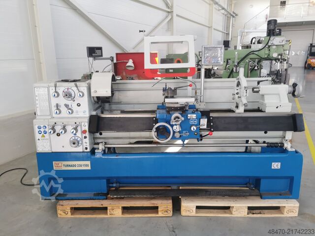 Leit-/Zugspindeldrehmaschine Knuth Turnado 230 x 1500