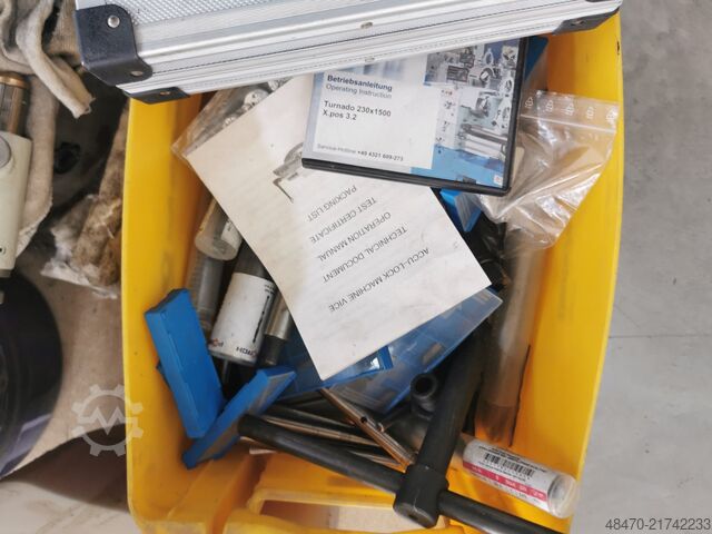 Leit-/Zugspindeldrehmaschine Knuth Turnado 230 x 1500