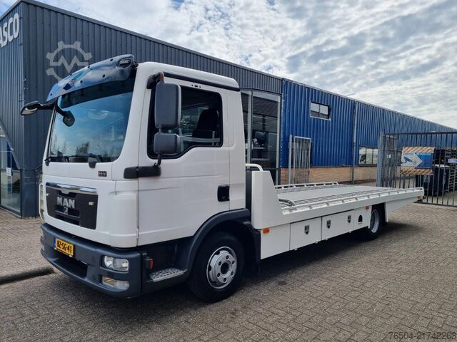 Car transporter MAN TGL 8.180 TIJHOF Abschlepp 7.5t MMAT 18750kg 6...