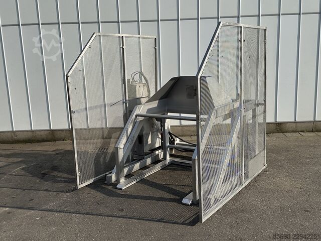 Box tipper Stainless steel 100 x 120  