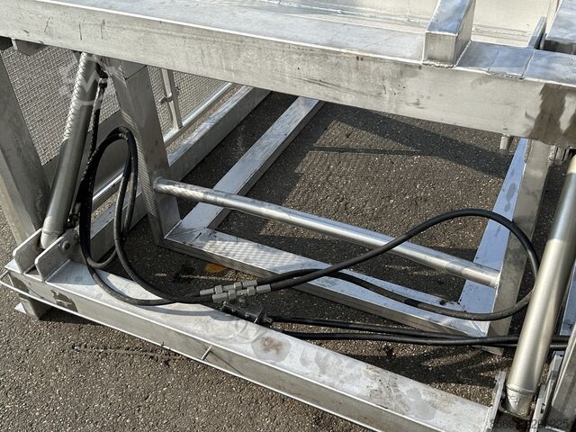 Box tipper Stainless steel 100 x 120  