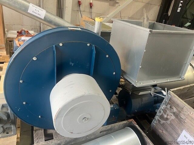 Refurbished granulator / granulators HERBOLD Druck-GeblÀse mit Durchblasschleuse