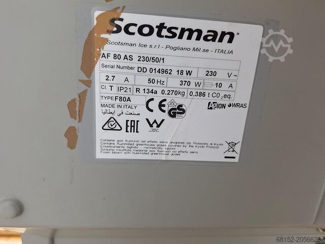 Scotsman AF 80 AS Eiswürfelbereiter Sctotsman AF 80 AS