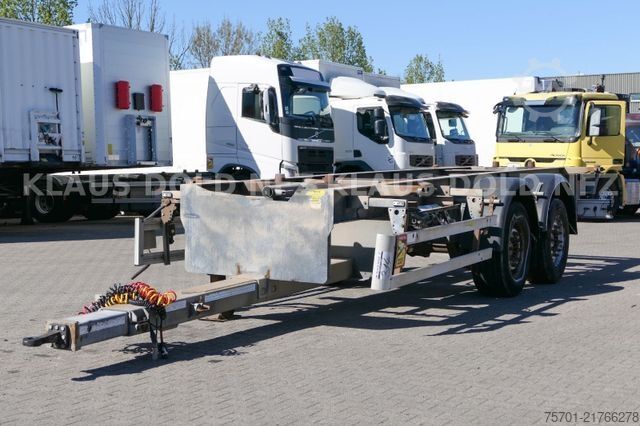 Swap chassis trailer  Tandem BDF Wechselfahrgestell SAF-Achsen