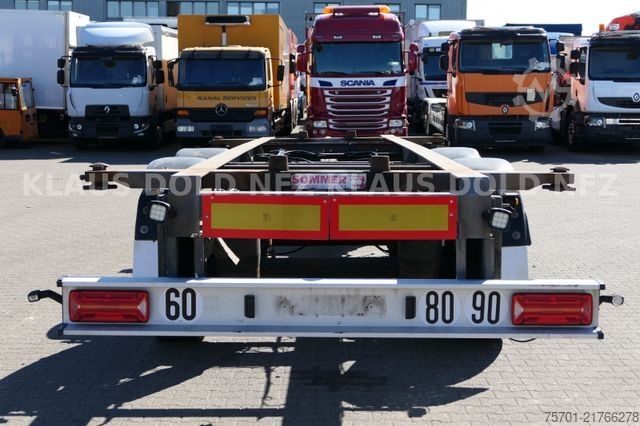 Swap chassis trailer  Tandem BDF Wechselfahrgestell SAF-Achsen