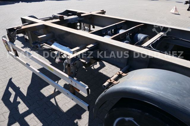 Swap chassis trailer  Tandem BDF Wechselfahrgestell SAF-Achsen