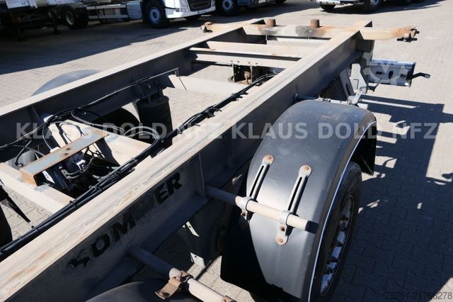 Swap chassis trailer  Tandem BDF Wechselfahrgestell SAF-Achsen