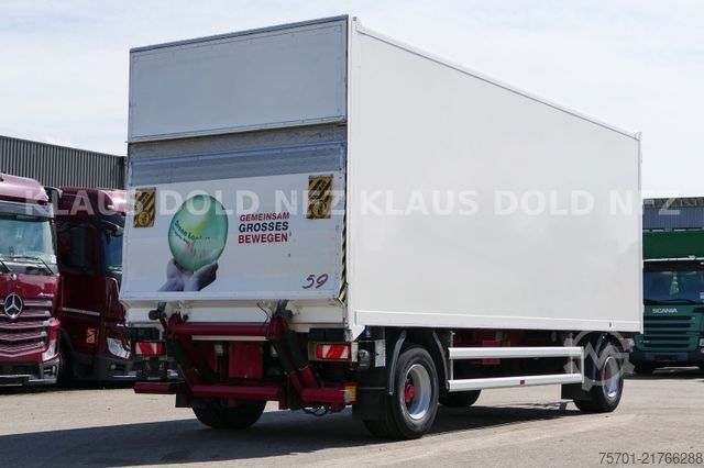 Box trailer SPIER AGL 290 Koffer 47m³ Durchladeeinrichtung LBW