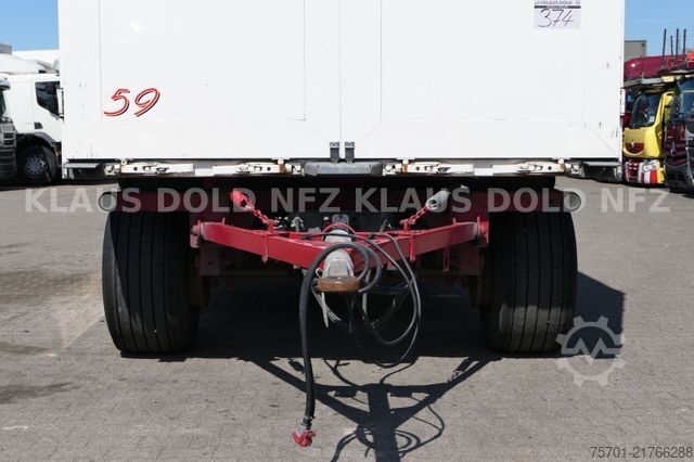 Box trailer SPIER AGL 290 Koffer 47m³ Durchladeeinrichtung LBW