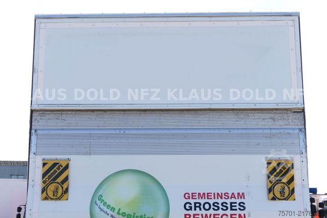 Box trailer SPIER AGL 290 Koffer 47m³ Durchladeeinrichtung LBW