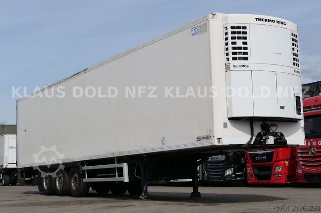 Reefer semitrailer LAMBERET LVFS3 Kühlkoffer Thermo-King SAF-Achsen LBW