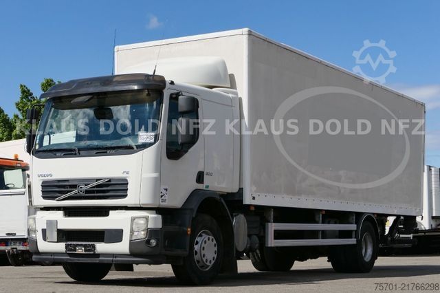 Box truck VOLVO FE 300 Koffer XL-Tank LBW Euro 5