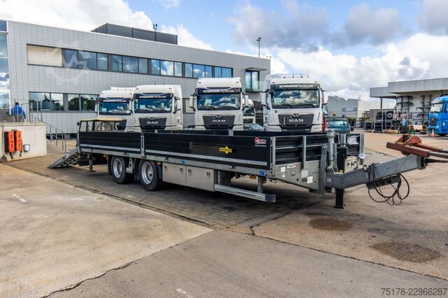 Low loader HUMBAUR HUMBAUR HBTZ 197224BS- 19 TON