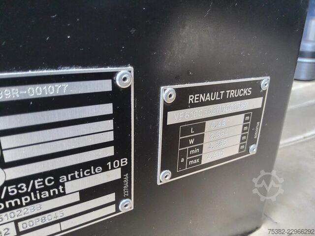 Standard-SZM Renault T HIGH 480 6x2 - 70 TON PUSHER - EURO 6 - VF610...