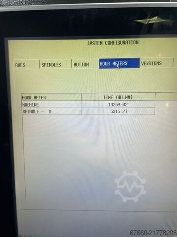 Vertical machining center HURCO VMX 24 i