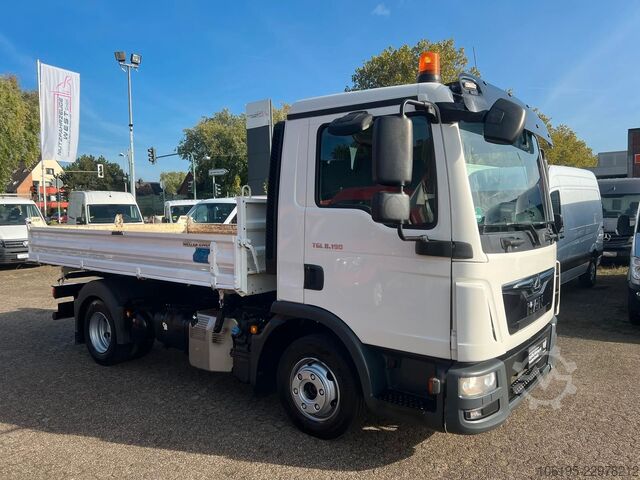 Three-way tipper van MAN TGL 8.190 Meiller Dreiseitenkipper*AHK*Garantie
