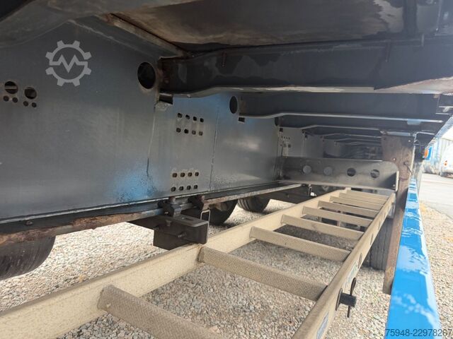 Open semitrailer WEB-TRAILER 3-Achs.Alcoa.Lenkachse.Liftachse.Stahltransporte