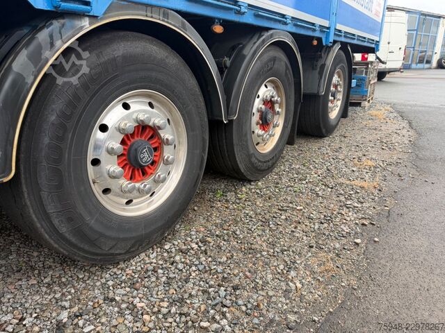 Open semitrailer WEB-TRAILER 3-Achs.Alcoa.Lenkachse.Liftachse.Stahltransporte