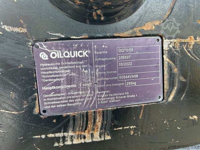  CATERPILLAR G 324 / Oil Quick OQ 70-55 / Sortier Greifer