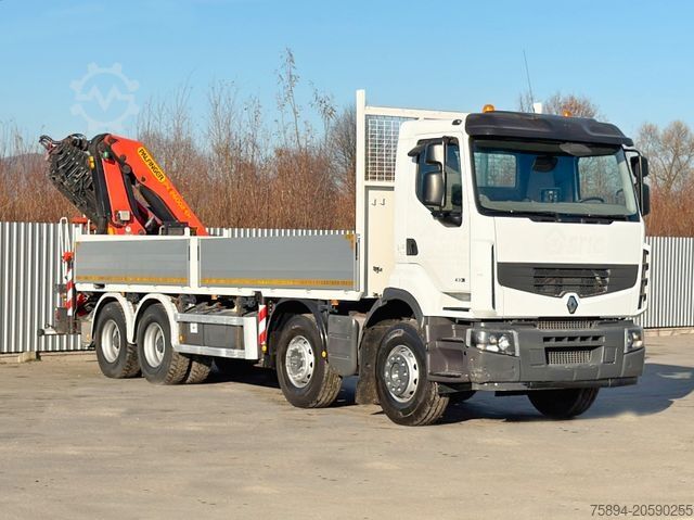 Truck mounted crane RENAULT Premium 430 DXI * PRITSCHE 7,40m *PK 26002 EH