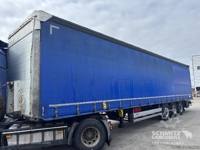 Open semitrailer with tarp Schmitz Cargobull Semitrailer Curtainsider Standard