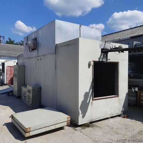 Gas-fired paint-burning furnace Elektroszinter 1200 x 1200 mm, 170-220 ° C