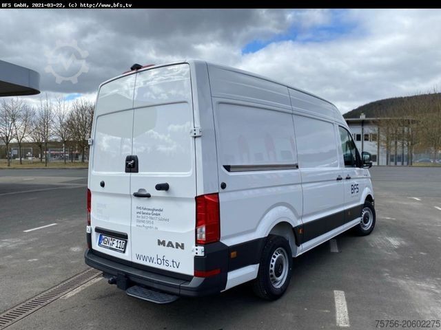 High top van MAN TGE 3.180 4x2 F SB Frontantrieb/ 3 Sitzer, Autom