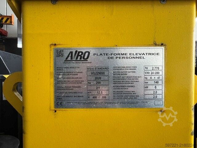 Vertikaler Mastlift Airo V10E Baugleich Haulotte Star 10