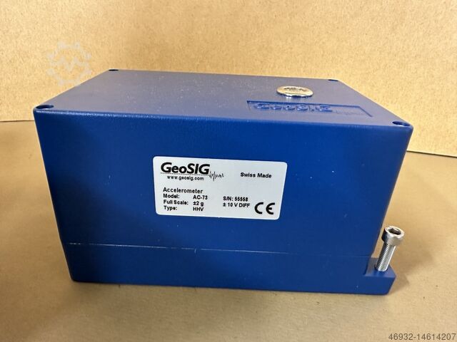 Accelerometer with recorder Geosig GMSplus-IP67