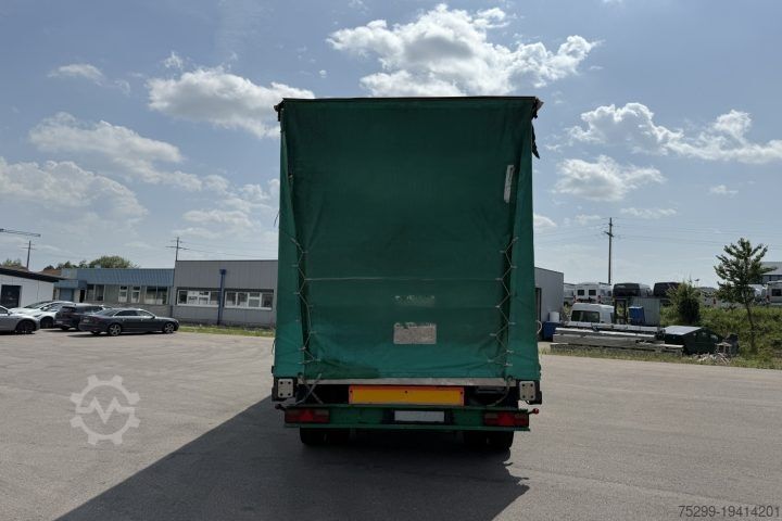 Open trailer with tarp Jngo 18 P Pritsche-Plane/ Swiss-Vehicle